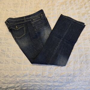 Vintage Simply Vera Wang Jeans – Size 14, Button Pocket Detail